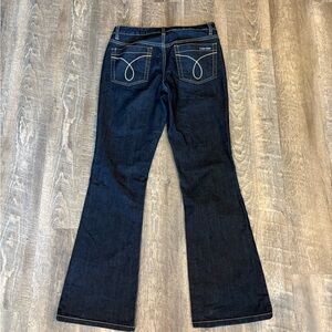 Calvin Klein Dark Denim Flare Jeans